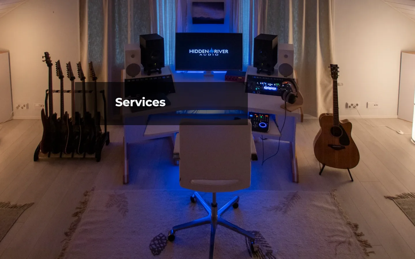 Hidden River Audio home studio